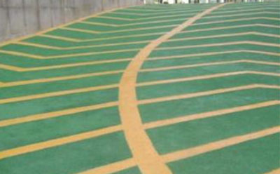 互助止滑车道材料