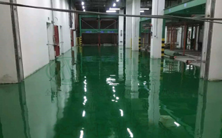 11月互助互助环氧地坪施工高峰来袭，梦得来化工多项目同步推进保交付